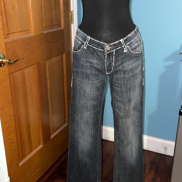 Ed Handy Denim - Vintage Ed Handy Jeans, black with white stitching. ONE OF A KIND.